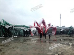 華陽雕塑 重慶藝術大門制作 重慶景區(qū)入口設計