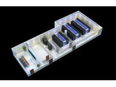佛山指揮中心控制室|教室家具|機房監控室效果圖制作